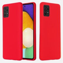 Захисний чохол Deexe Silicone Case для Samsung Galaxy A52 (A525) / A52s (A528) - Red: фото 1 з 6