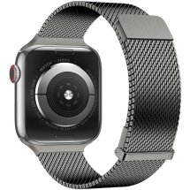 Ремінець DUX DUCIS Milanese Pro для Apple Watch 38 / 40 / SE 40 / 41 mm - Graphite: фото 1 з 12