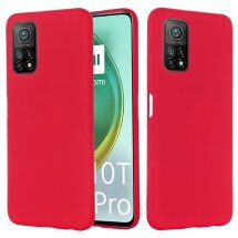 Захисний чохол Deexe Silicone Case для Xiaomi Mi 10T / Mi 10T Pro - Red: фото 1 з 6