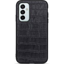 Кожаный чехол UniCase Croco Skin для Samsung Galaxy M23 (M236) - Black: фото 1 из 4