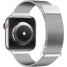 Ремешок DUX DUCIS Milanese Pro для Apple Watch 38 / 40 / SE 40 / 41 mm - Silver: фото 1 из 12