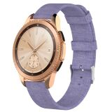 Ремінець UniCase Cloth Texture для Samsung Galaxy Watch 42mm / Watch 3 41mm - Purple: фото 1 з 6
