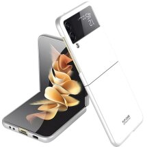 Защитный чехол GKK Metal Case для Samsung Galaxy Flip 3 - White: фото 1 из 6
