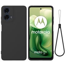 Захисний чохол Deexe Silicone Case для Motorola Moto G24 Power - Black: фото 1 з 8