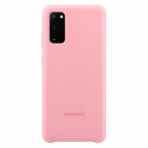 Чохол Silicone Cover для Samsung Galaxy S20 (G980) EF-PG980TPEGRU - Pink: фото 1 з 3