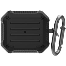 Защитный чехол AHASTYLE Carbon для Apple AirPods 3 - Black: фото 1 из 7