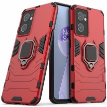 Защитный чехол Deexe Hybrid Case для OnePlus Nord CE 2 - Red: фото 1 из 7