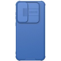 Защитный чехол NILLKIN CamShield Pro для Samsung Galaxy A55 (A556) - Blue: фото 1 из 18