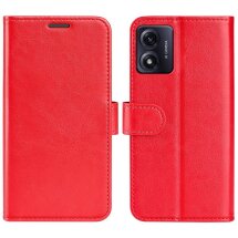 Чехол-книжка Deexe Wallet Style для Motorola Moto E13 - Red: фото 1 из 7