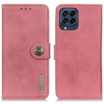 Чехол-книжка KHAZNEH Wallet Cover для Samsung Galaxy M53 (M536) - Pink: фото 1 из 11