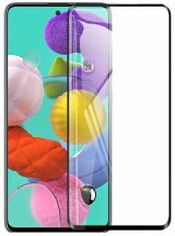 Защитное стекло Deexe 5D Full Glue для Samsung Galaxy A51 (А515) / Galaxy M31s (M317) - Black: фото 1 из 1