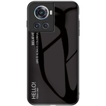 Защитный чехол Deexe Gradient Color для OnePlus Ace / 10R - Black: фото 1 из 7