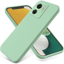 Захисний чохол Deexe Silicone Case для Motorola Edge 40 - Green: фото 1 з 8