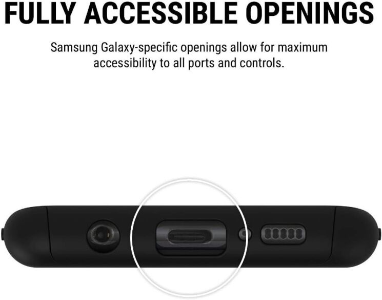 Захисний чохол Incipio Dualpro для Samsung Galaxy S10 (G973) - Black: фото 11 з 12