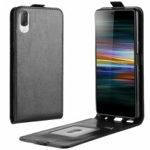 Чехол Deexe Flip Case для Sony Xperia L3 - Black: фото 1 из 7