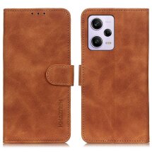 Чохол-книжка KHAZNEH Retro Wallet для Xiaomi Redmi Note 12 Pro+ - Brown: фото 1 з 9
