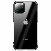 Пластиковый чехол BASEUS Glitter Series для Apple iPhone 11 - Black: фото 1 из 17