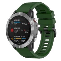 Ремінець Deexe Sport Series для годинників Garmin з кріпленням Quick Fit 22mm - Army Green: фото 1 з 2