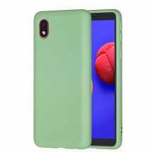 Захисний чохол Deexe Silicone Case для Samsung Galaxy A01 Core (A013) - Green: фото 1 з 6