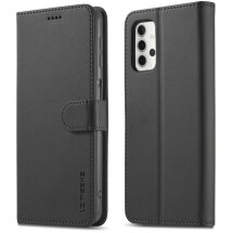 Чехол LC.IMEEKE Wallet Case для Samsung Galaxy A32 (А325) - Black: фото 1 из 13