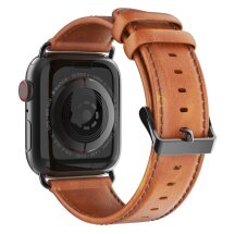 Ремінець DUX DUCIS Business Series для Apple Watch 42 / 44 / SE 44 / 45 / Ultra / Ultra 2 (49mm) - Brown: фото 1 з 19