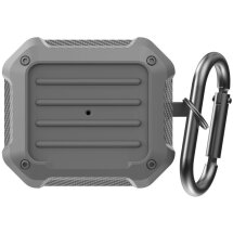 Защитный чехол AHASTYLE Carbon для Apple AirPods 3 - Grey: фото 1 из 7