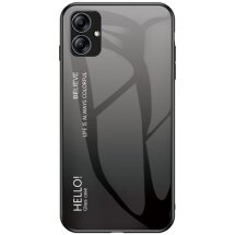 Защитный чехол Deexe Gradient Color для Samsung Galaxy A04e (A042) - Black / Grey: фото 1 из 7