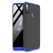 Защитный чехол GKK Double Dip Case для ASUS Zenfone Max Pro (M2) ZB631KL - Black / Blue: фото 1 из 14