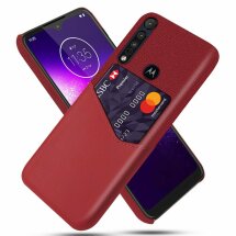 Защитный чехол KSQ Business Pocket для Motorola One Macro - Red: фото 1 из 4