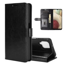 Чехол-книжка Deexe Wallet Style для Samsung Galaxy A12 (A125) / A12 Nacho (A127) / M12 (M127) - Black: фото 1 из 8