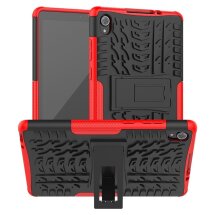 Защитный чехол UniCase Combo для Lenovo Tab M8 FHD (TB-8705) - Red: фото 1 из 19