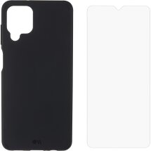 Захисний комплект Case-Mate Protection Pack для Samsung Galaxy A12 (A125) - Black: фото 1 з 5