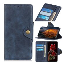 Чохол UniCase Vintage Wallet для Realme C11 2021 / C20 - Blue: фото 1 з 11
