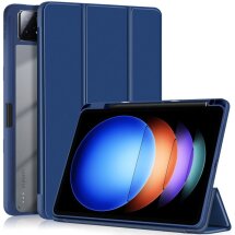 Чохол UniCase Folio Style для Xiaomi Pad 6S Pro 12.4 - Blue: фото 1 з 12