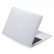 Защитная накладка LENTION Matte Shell для Apple MacBook Air 15 (2023) - Transparent White: фото 1 из 12