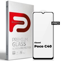 Защитное стекло ArmorStandart Pro 5D для Xiaomi Poco C40 - Black: фото 1 из 6