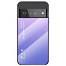 Защитный чехол Deexe Gradient Color для Google Pixel 7 Pro - Pink / Purple: фото 1 из 10