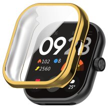 Захисний чохол Deexe Silicone Frame для Xiaomi Redmi Watch 4 - Gold: фото 1 з 8