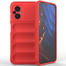 Захисний чохол Deexe Terra Case для Xiaomi Poco M5 - Red: фото 1 з 10