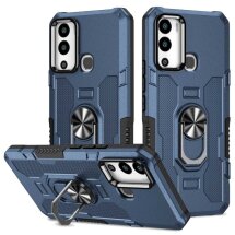 Захисний чохол Deexe Titan Case для Infinix Hot 12i (X665) - Blue: фото 1 з 9