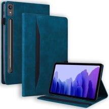 Чехол Deexe Business Style для Lenovo Tab P12 - Blue: фото 1 из 8