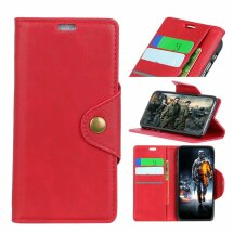 Чехол-книжка UniCase Vintage Wallet для Sony Xperia 10 Plus - Red: фото 1 из 8