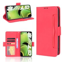 Чехол Deexe Wallet Stand для Realme GT Neo 2 / GT Neo 3T - Red: фото 1 из 9