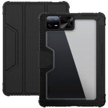 Чехол NILLKIN Bumper Leather Case Pro для Xiaomi Pad 6 / 6 Pro - Black: фото 1 из 20
