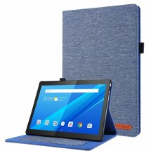 Чохол Deexe Cloth Style для Lenovo Tab P10 (TB-X705) - Blue: фото 1 з 5