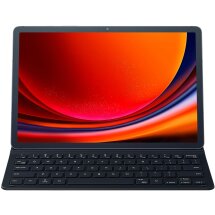 Чехол-клавиатура Book Cover Keyboard Slim для Samsung Galaxy Tab S9 / S9 FE (X710/716/510) EF-DX710BBEGUA - Black: фото 1 из 3
