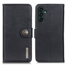 Чехол-книжка KHAZNEH Wallet Cover для Samsung Galaxy A25 (A256) - Black: фото 1 из 7