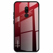 Защитный чехол Deexe Gradient Color для Xiaomi Redmi 8 - Red Black: фото 1 из 14