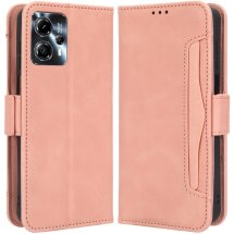 Чохол Deexe Wallet Stand для Motorola Moto G13 / G23 - Pink: фото 1 з 7