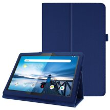 Чехол Deexe Folder Style для Lenovo Tab M10 X605 - Dark Blue: фото 1 из 7
